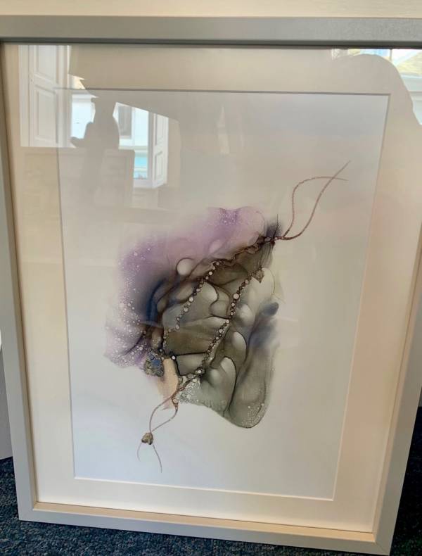 - on Ink, Painting by Jenny Bunt, measuring 41 x 29 cm (H x W) framed at 52 x 43 cm £160